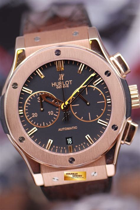 hublot rose gold watch|hublot classic fusion king gold.